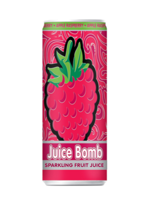 24x250ml BOMB RASPBERRY JUICES