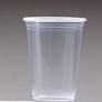 50 350ml CLEAR PLASTIC CUPS
