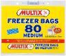 80 MULTIX MED TEAROFF FREEZER BAGS