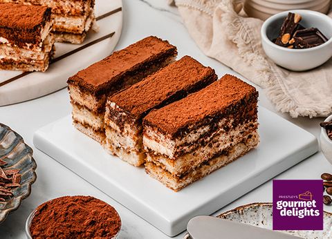 15 PRIESTLEYS TIRAMISU SLICES