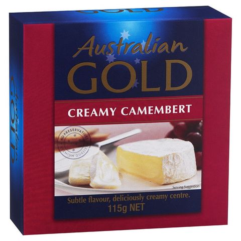 115gm AUSSIE GOLD CAMEMBERT CHEESE