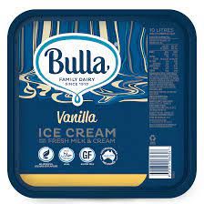 5lt BULLA VANILLA ICE CREAM