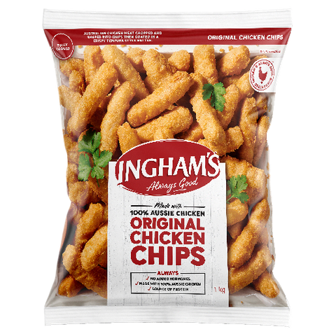 90x10gm INGHAMS CHICKEN CHIPS