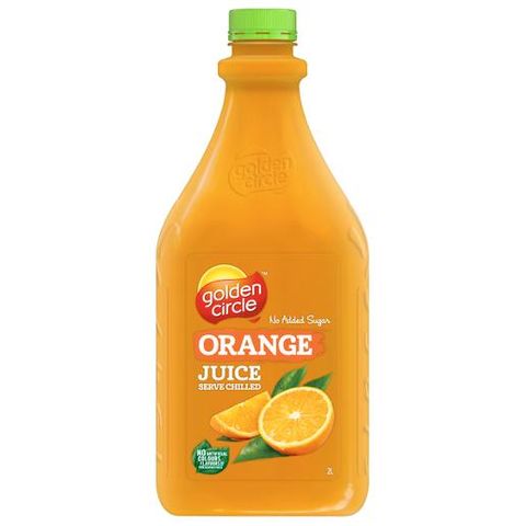 2lt GOLDEN CIRCLE ORANGE JUICE