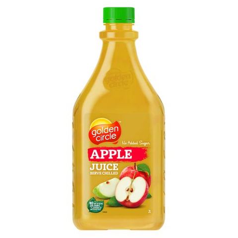 2lt GOLDEN CIRCLE APPLE JUICE