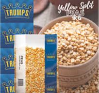 1kg TRUMPS YELLOW SPLIT PEAS