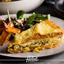 3kg HELENS PUMPKIN & SPINACH SQR LASAGNE