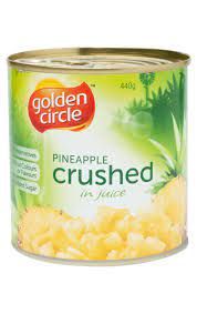 450gm GOLDEN CIRCLE CRUSHED PINEAPPLE