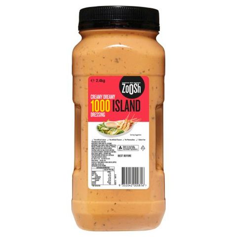 2.5lt ZOOSH THOUSAND ISLAND DRESSING