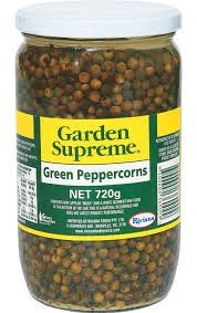 720gm GARDEN SUPREME GREEN PEPPERCORNS