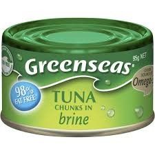 95gm GREENSEAS TUNA IN BRINE