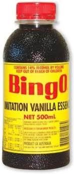 500ml BINGO IMITATION VANILLA ESSENCE