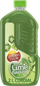 2lt GOLDEN CIRCLE LIME CORDIAL