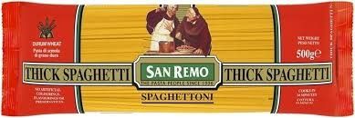 500gm SAN REMO THICK SPAGHETTI