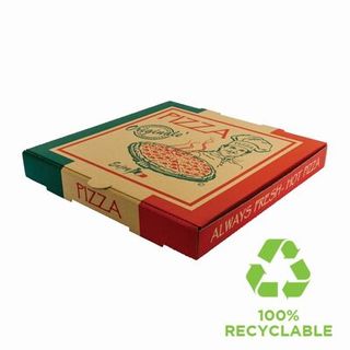 100 13inc PIZZA BOX BROWN PERFECT