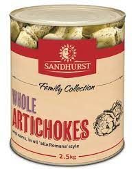 A10 SANDHURST ARTICHOKE HEARTS