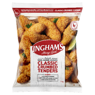 20x50gm INGHAMS CRUMB TENDERLOINS