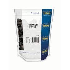 1kg TRUMPS PITTED PRUNES