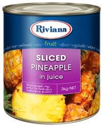 3kg RIVIANA SLICED PINEAPPLE