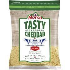 500gm NORCO TASTY GRATED CHEESE