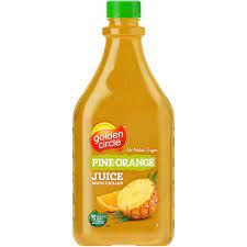 2lt GOLDEN CIRCLE PET PINE ORANGE JUICE