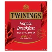 100's TWININGS ENGLISH BREAKFAST TEA