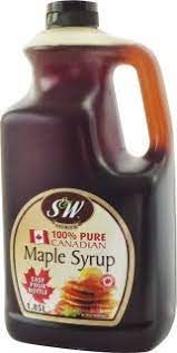 1.85lt S&W PURE MAPLE SYRUP