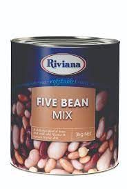 3kg RIVIANA FIVE BEAN MIX