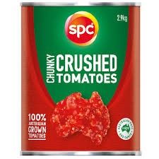 2.95kg SPC CHUNKY CRUSHED TOMATOES