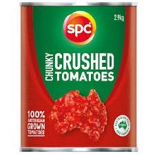 2.95kg SPC CHUNKY CRUSHED TOMATOES