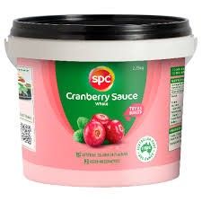 2.25kg SPC WHOLE CRANBERRY SAUCE