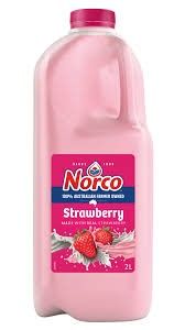 2lt NORCO STRAWBERRY MILK