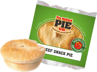 40x60gm OP HEALTHY OPTION BEEF SNACK PIE