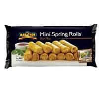 20x50gm MARATHON MINI SPRING ROLLS