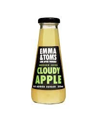 250ml E&T GLASS CLOUDY APPLE JUICE