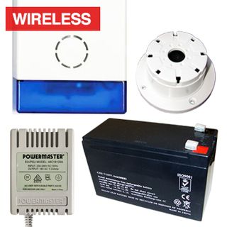 NETDIGITAL, Alarm accessory bundle, includes Slimline Square Style