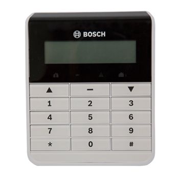 BOSCH, Solution 2000 & 3000, Key pad, Alphanumeric LCD, White, Touch tone & backlit keys, Suits Solution 2000 & 3000 panel