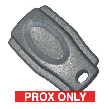 BOSCH, Proximity key tag, Grey, Prox only, (EM format).  For use with Bosch PR100 (Solution 64) and PR111B (Solution 6000) legacy proximity readers