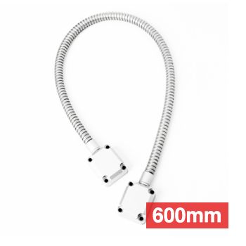 NETDIGITAL, Power transfer, Armoured door loop, 600mm length, Alloy box ends, EFCO style