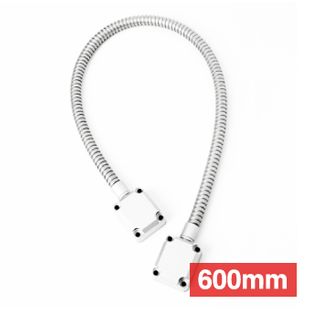 NETDIGITAL, Power transfer, Armoured door loop, 600mm length, Alloy box ends, EFCO style