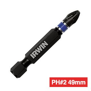 IRWIN, Impact Screwdriving Bits, PH2, 49mm