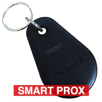 BOSCH, Proximity key tag, Black, SMART prox, For use with Bosch Solution 6000 access control readers, Mifare Format.