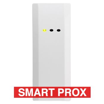 BOSCH, Solution 6000, Smart Prox reader, External, Slimline, White, Suits Solution 6000 panel, 112(H) x 42(W) x 18(D)mm