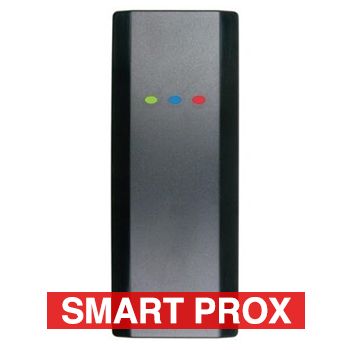 BOSCH, Solution 6000, Smart Prox reader, External, Slimline, Black, Suits Solution 6000 panel, 112(H) x 42(W) x 18(D)mm