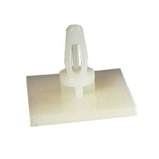 NETDIGITAL, PCB support, Self adhesive, 20mm x 20mm base, 6.4mm height, Requires 4mm PCB hole, bag of 10