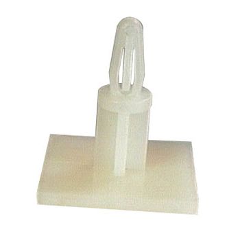 NETDIGITAL, PCB support, Self adhesive, 20mm x 20mm base, 12.7mm height, Requires 4mm PCB hole, bag of 10