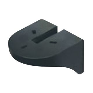 QLIGHT, Mounting bracket for LED signal light, Polycarbonate, suits MFL60