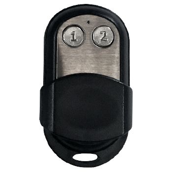 NETDIGITAL, Wireless duress key fob transmitter, Premium stainless case, 2 button, Suits HCR-624 receiver, 433MHz