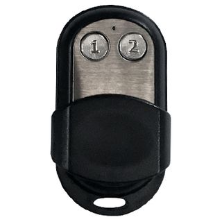 NETDIGITAL, Wireless duress key fob transmitter, Premium stainless case, 2 button, Suits HCR-624 receiver, 433MHz