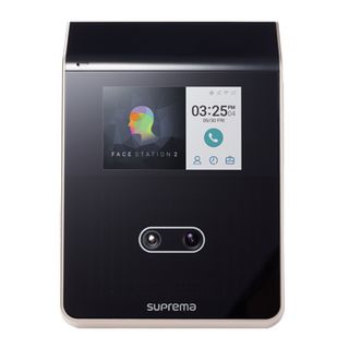 SUPREMA, FaceStation 2, Facial recognition and RFID reader, Up to 30,000 users, up to 25,000 lx, TCP/IP, Wiegand, RS485, 1x Relay, Anti tamper, Mifare compatible, 24V DC